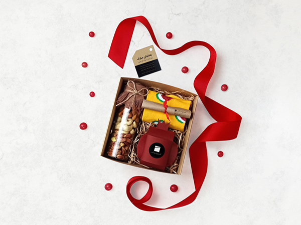 بسته یلدایی چیدمان شماره 1 - کد محصول: CBYalda-1485